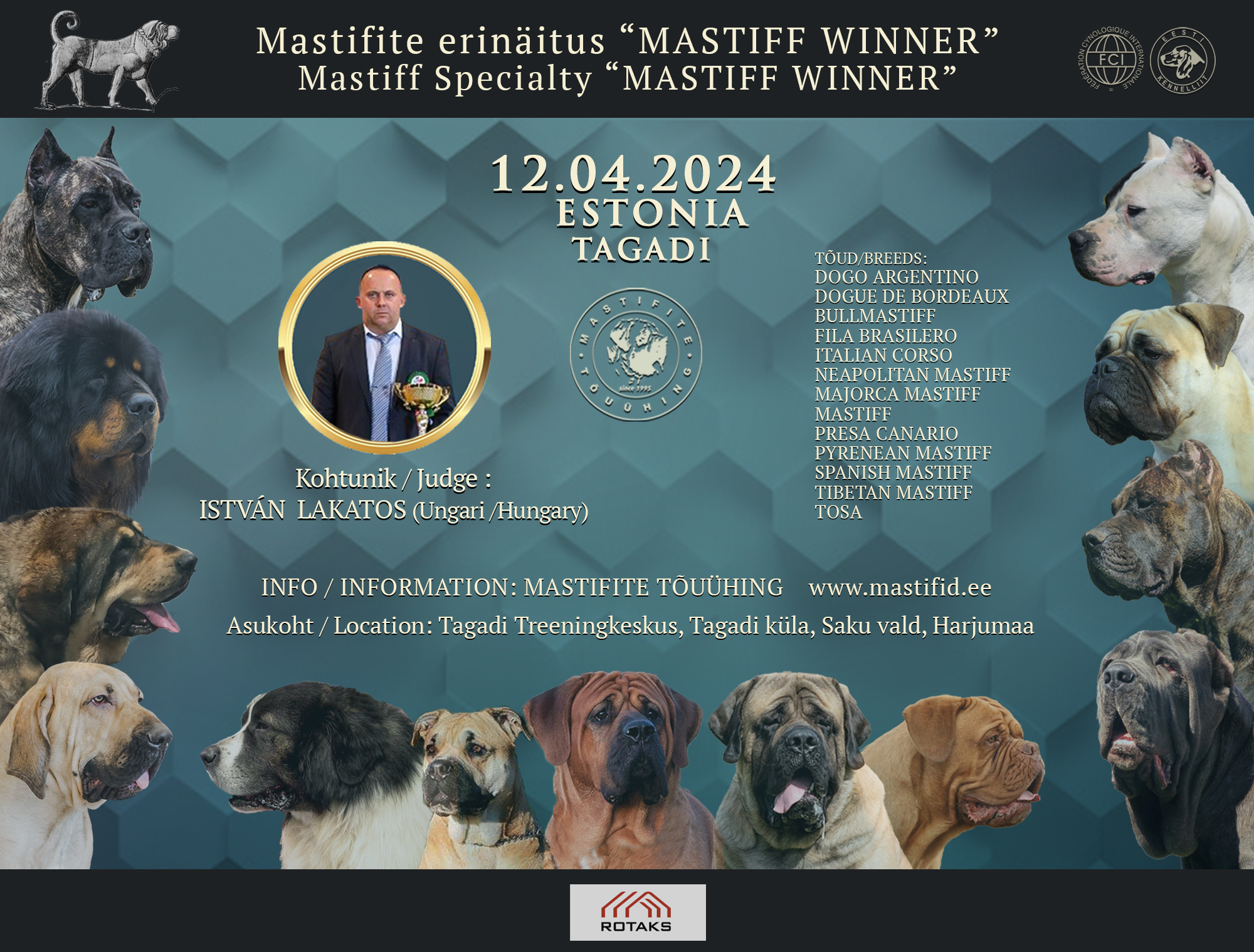 Mastiff Winner 2024 – AJAKAVA JA KATALOOG