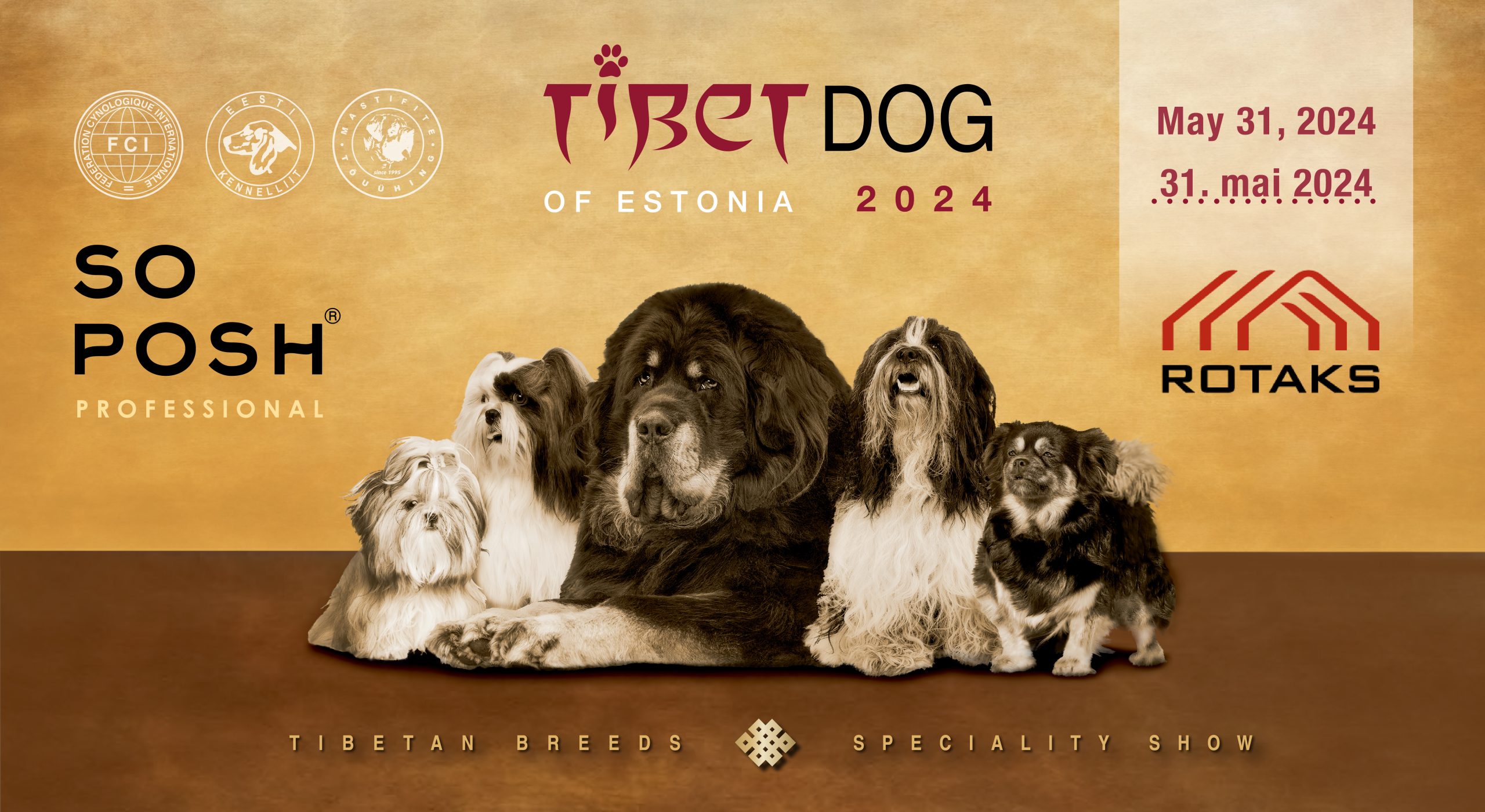 TIBET DOG OF ESTONIA 2024 – Ajakava ja kataloog