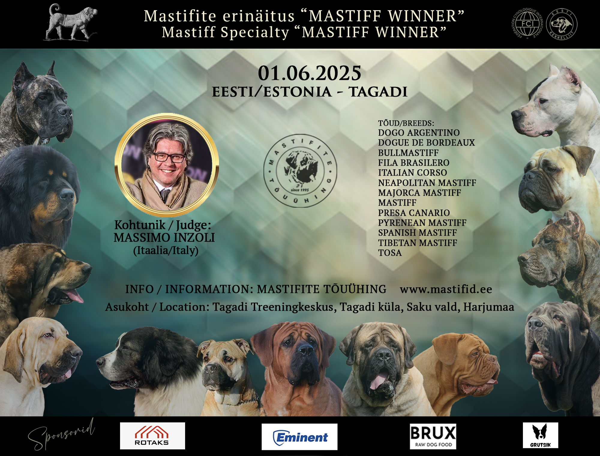 MASTIFF WINNER 2025 registreerimine on avatud!